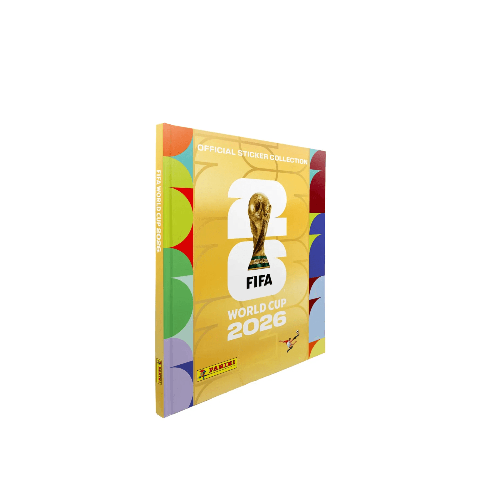 Álbum Mundial FIFA 2026 Gold Edición Especial Tapa Dura Panini